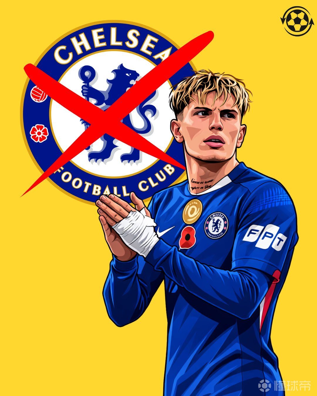 如果加纳乔的表现没有改善，切尔西可能会在今夏考虑...