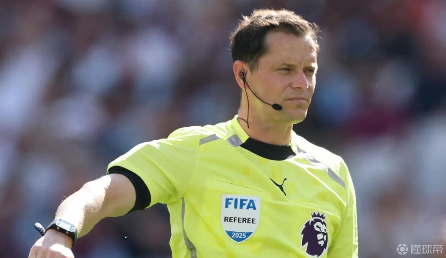 英超第29轮裁判：达伦-英格兰将执法曼城vs诺丁汉森林