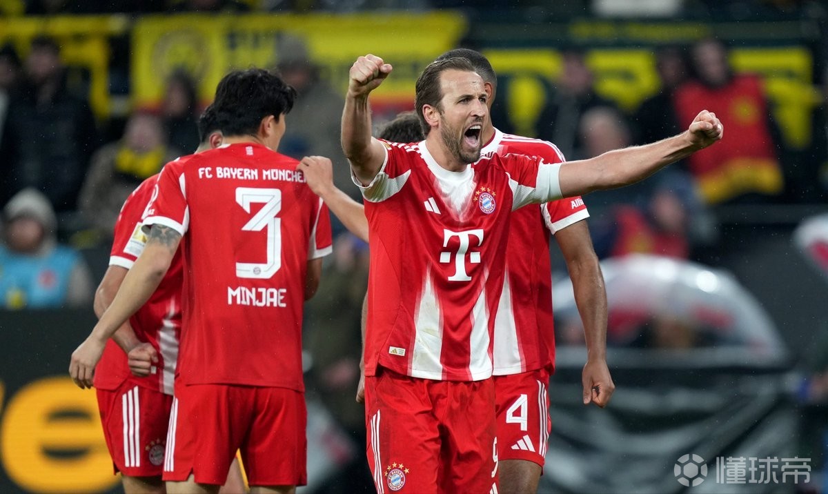 凯恩本赛季联赛9次梅开二度为五大联赛最多，哈兰德7次列第二