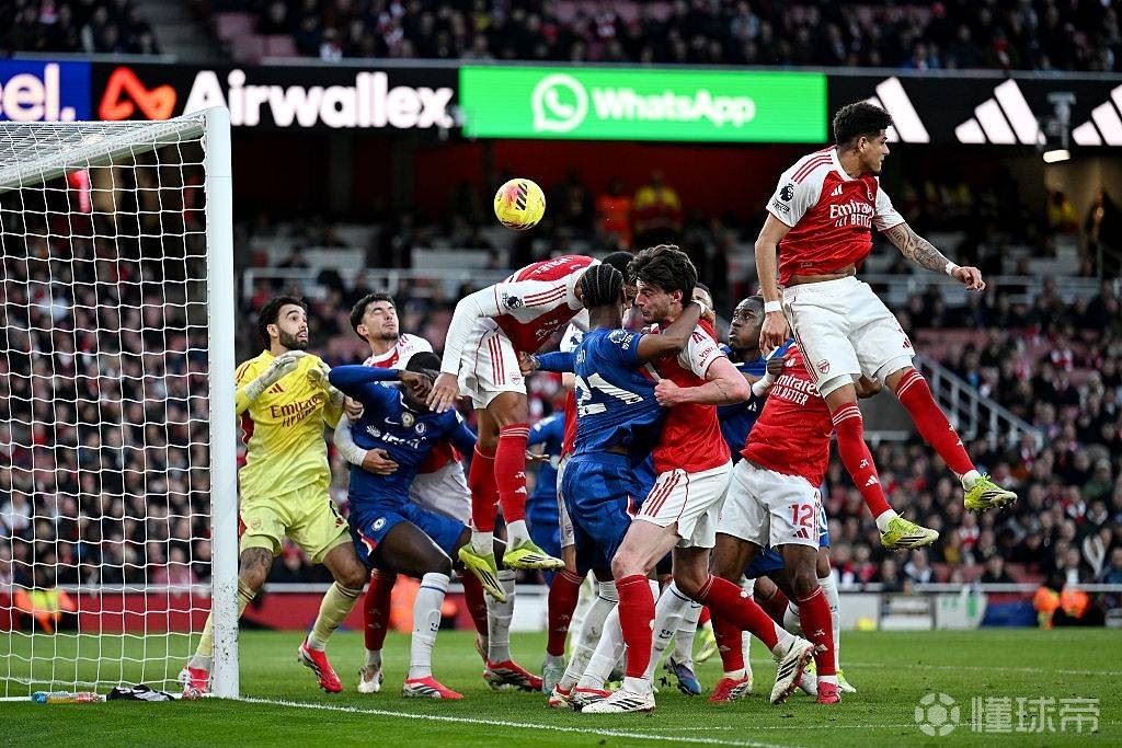 2024年2月至今，阿森纳首次在英超联赛打入乌龙