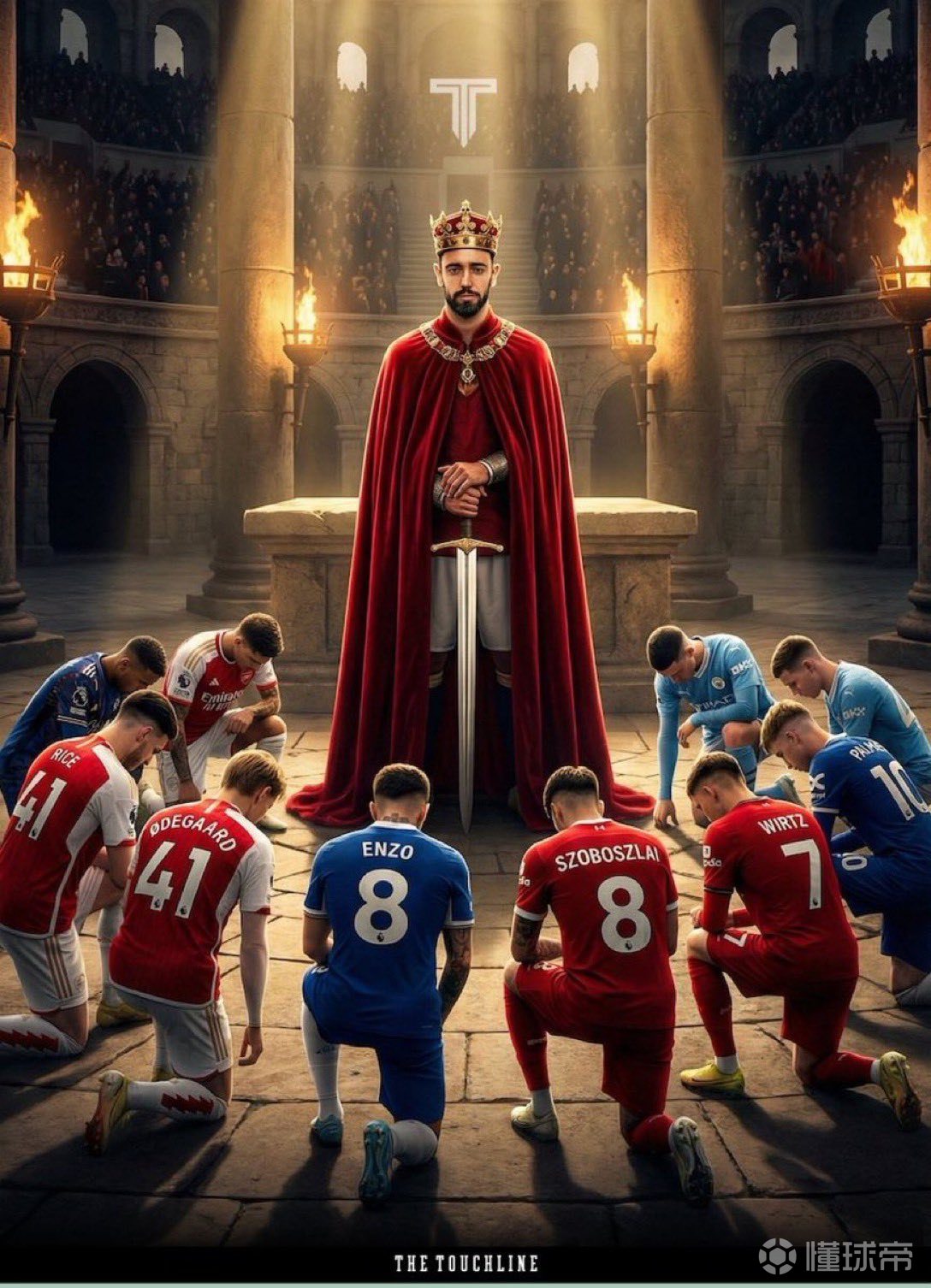 数据统计：布鲁诺·费尔南德斯本赛季英超表现：