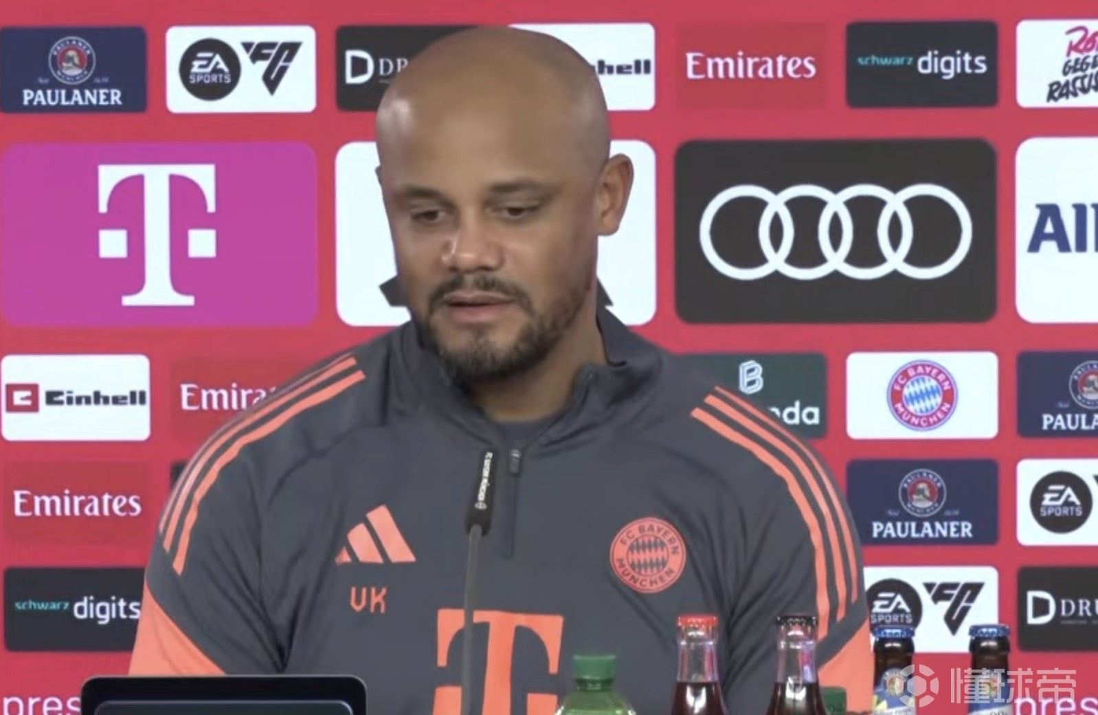 孔帕尼：明天复出对诺伊尔来说有点早；出局肯定影响多特心理