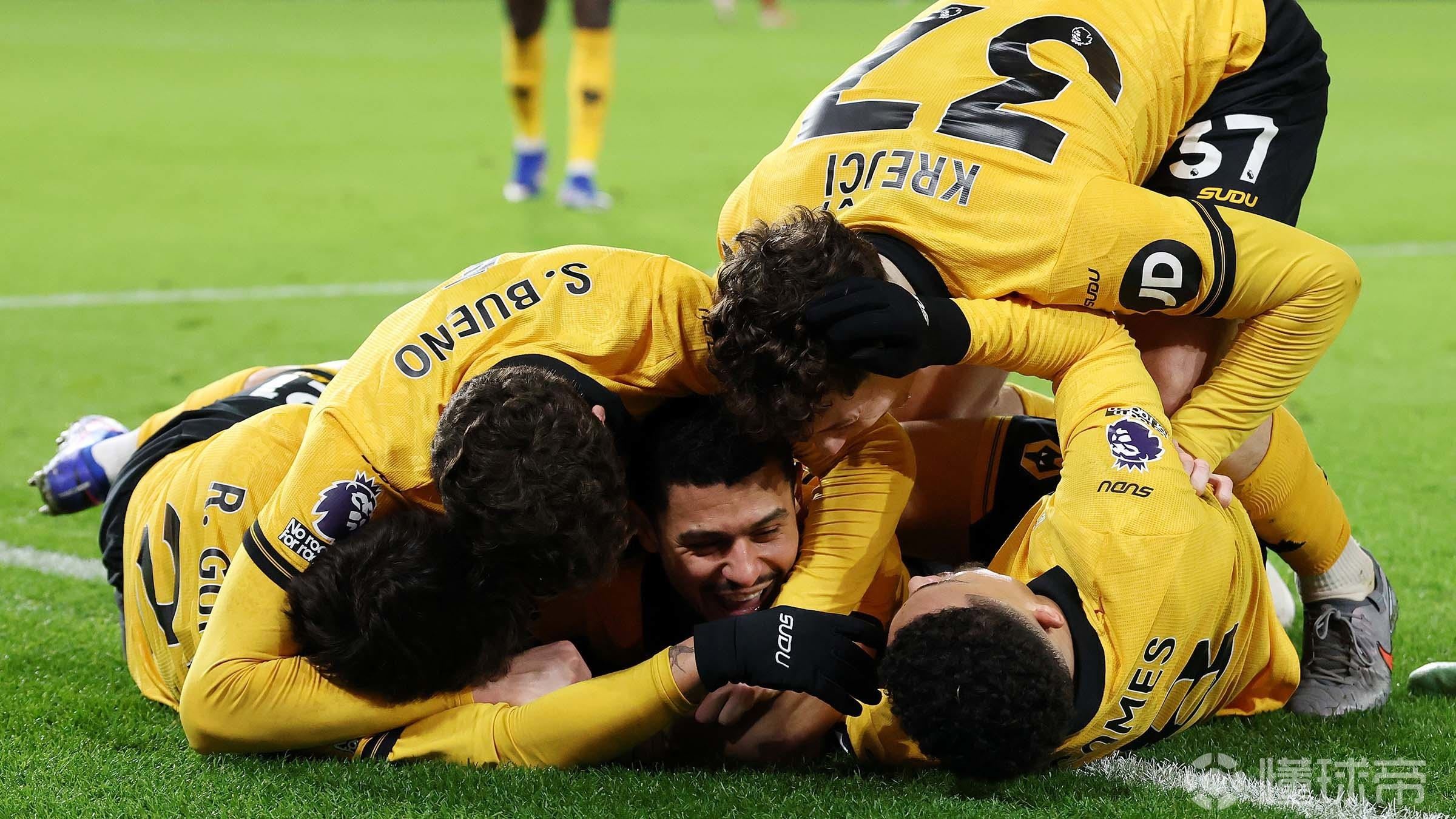 狼队本赛季一半积分来自目前前6的球队，超过车军刺等12队