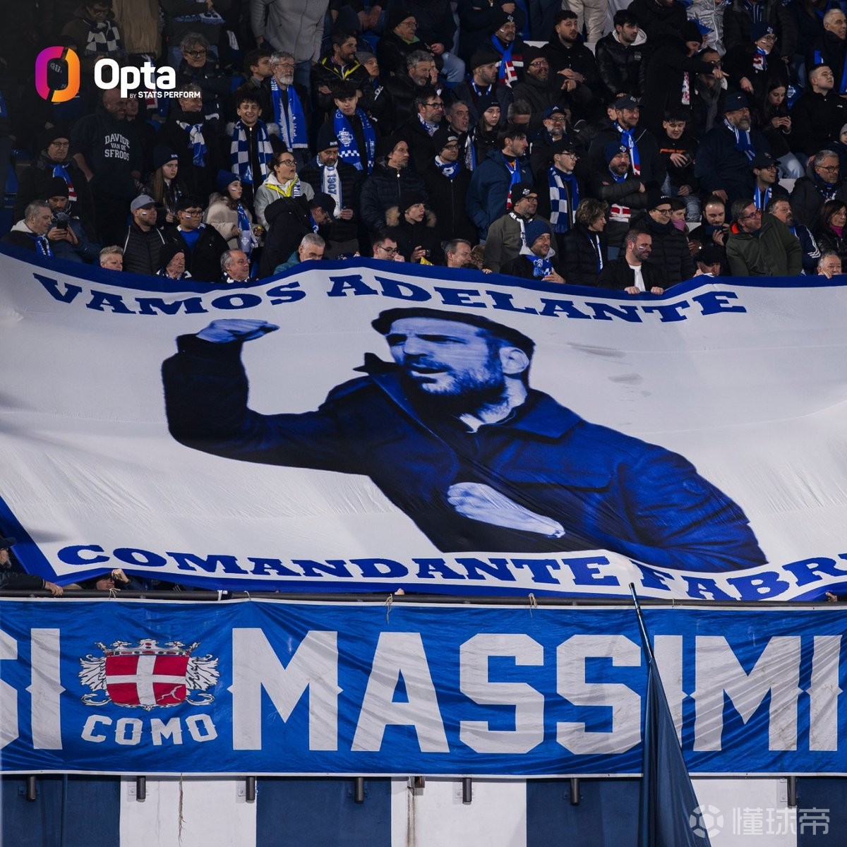 法布雷加斯执教科莫在意甲拿到100分，成队史第二人