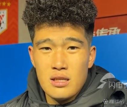  彭啸：今天的比赛让我收获颇丰，希望张弛未来一切顺利