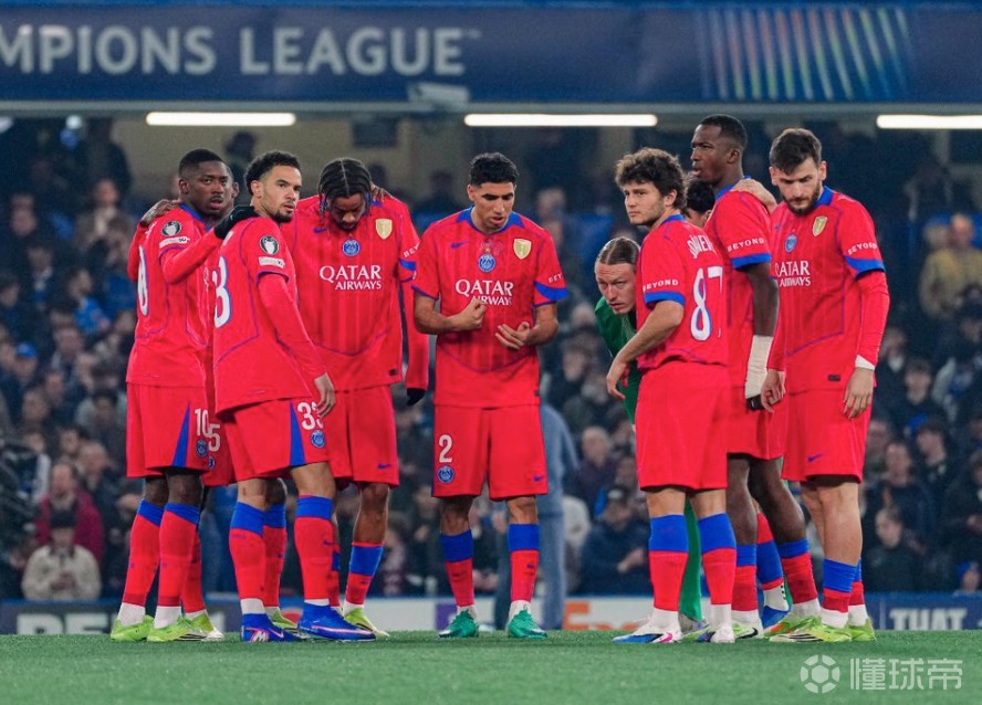 创纪录，巴黎队史首次欧冠淘汰赛对阵非法甲球队两回合打进8球