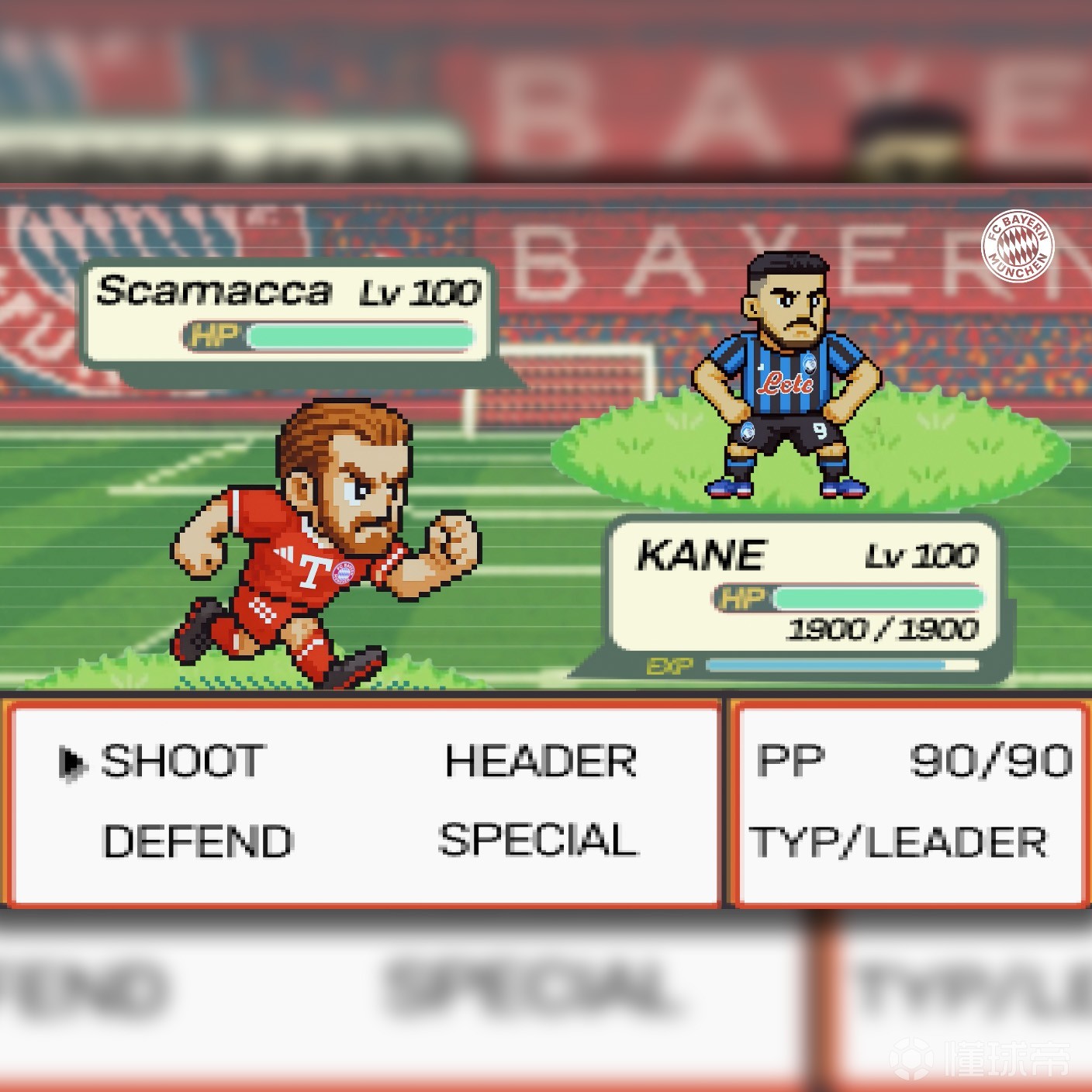 极具创意，拜仁发布了一组宝可梦风格海报预热主场战亚特兰大