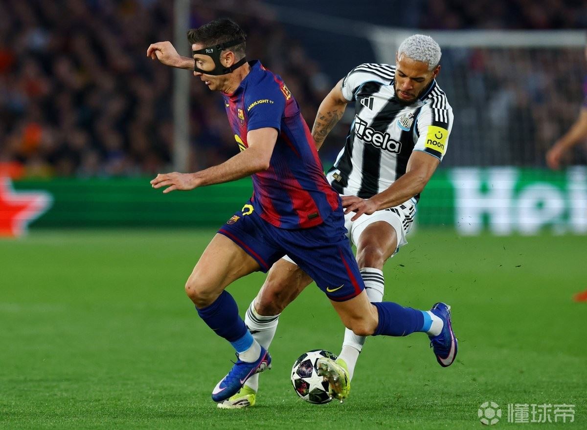 莱万欧冠生涯已攻破41队大门，打破梅西纪录