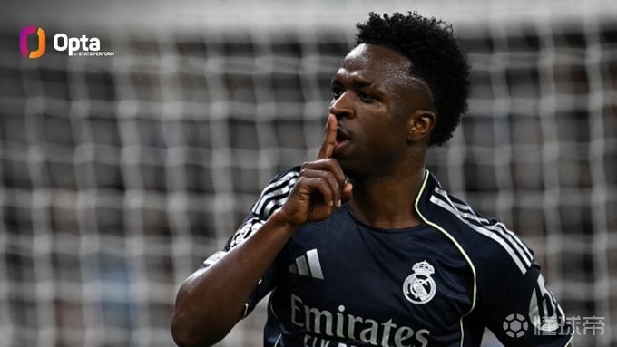 维尼修斯在阿韦洛亚麾下15场打入8球，超过阿隆索时代33场7球