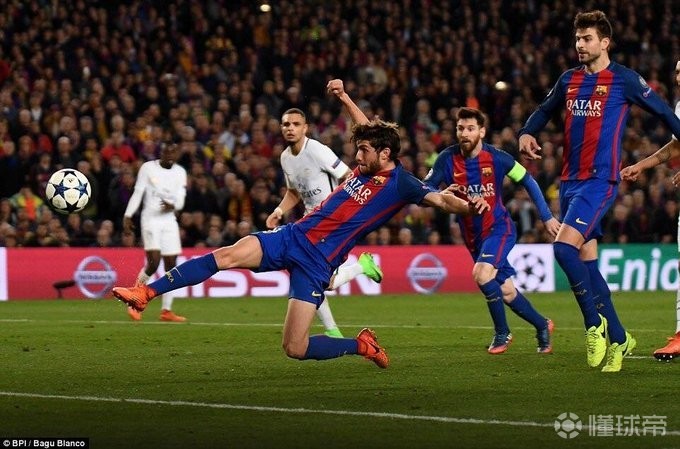 纪录夜，巴萨队史第三次单场欧冠淘汰赛主场进球6+